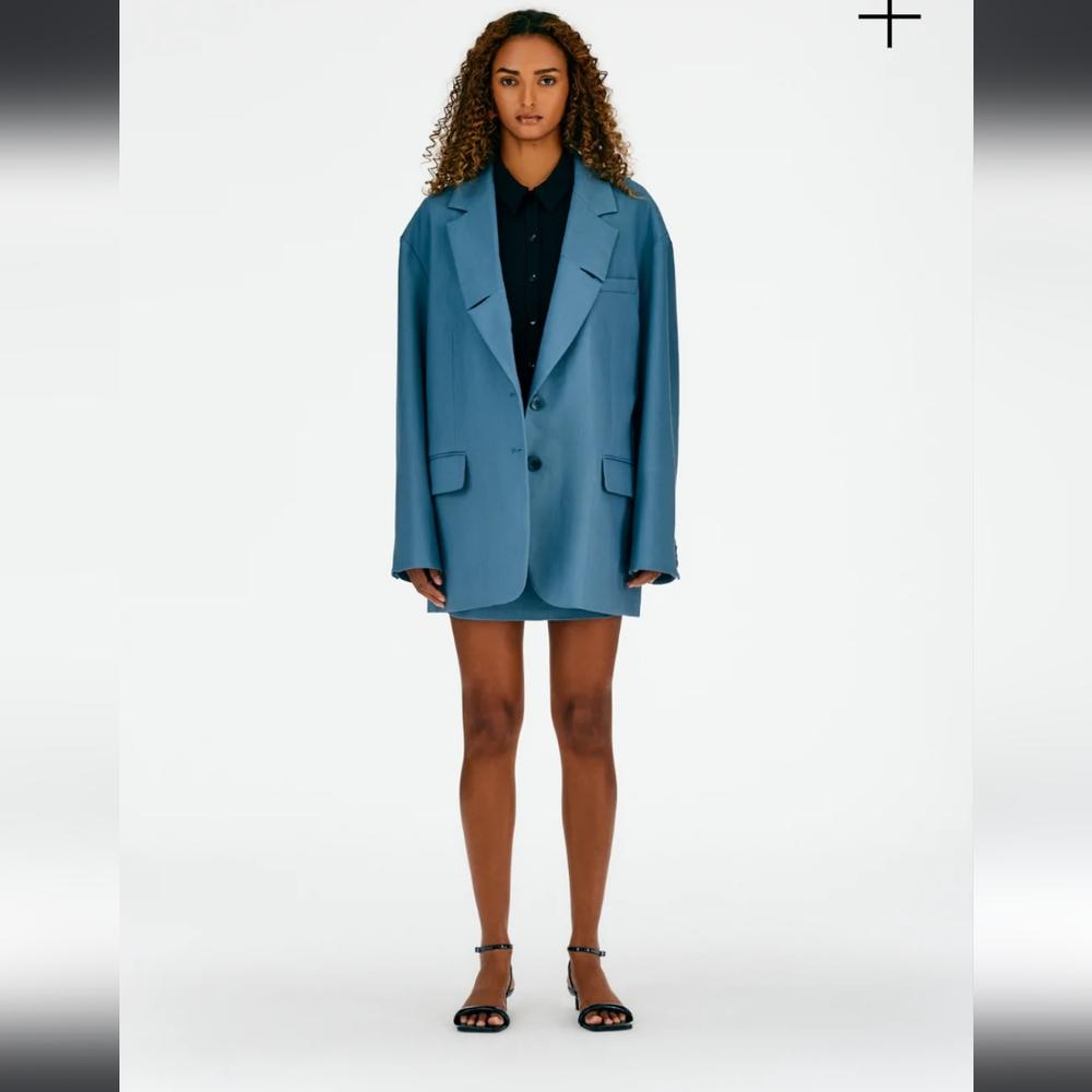 Tibi NWT Fluid Suiting Liam Blazer